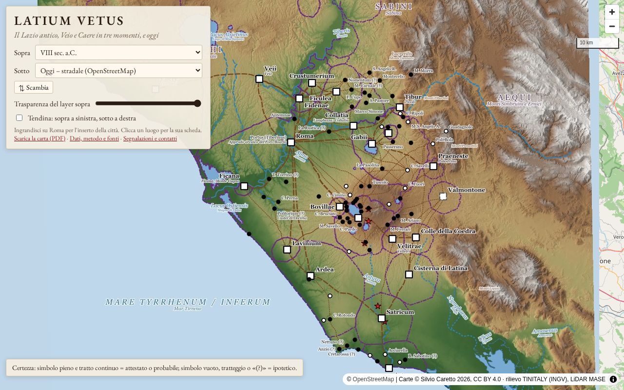 Preview of Latium Vetus Map