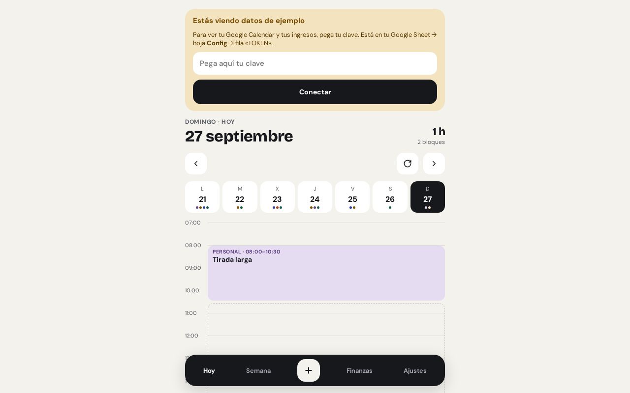 Preview of Agenda Finanzas