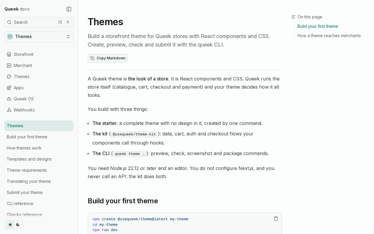 Preview of Theme Kit