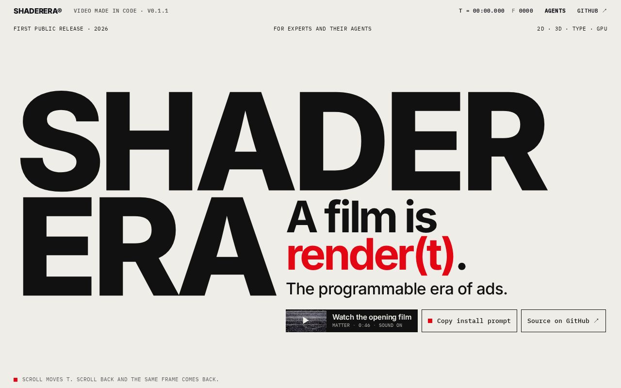 Preview of Shaderera