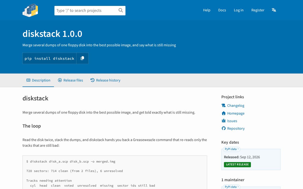 Preview of Diskstack