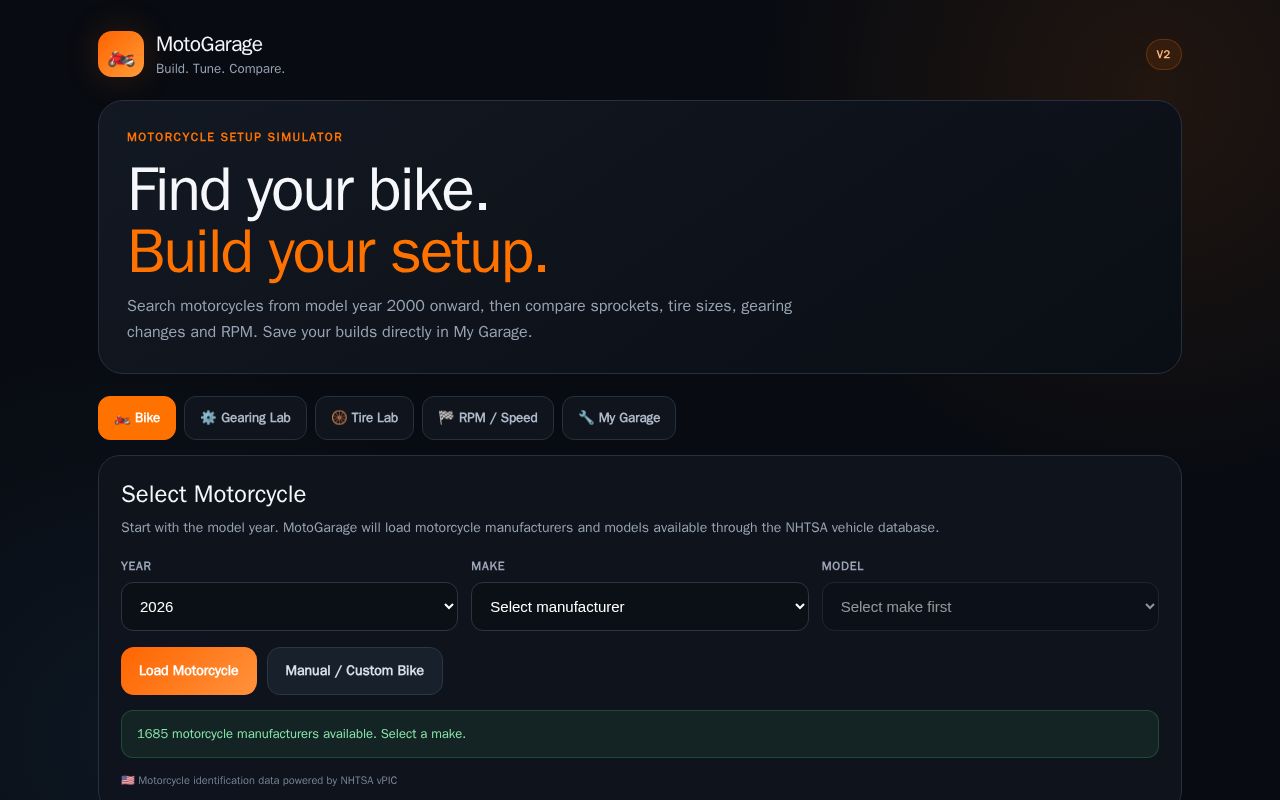 Preview of MotoGarage