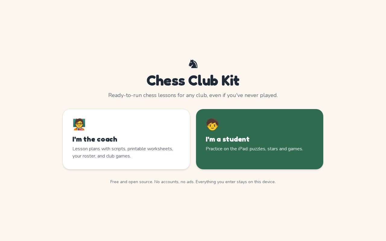 Preview of Chess Club