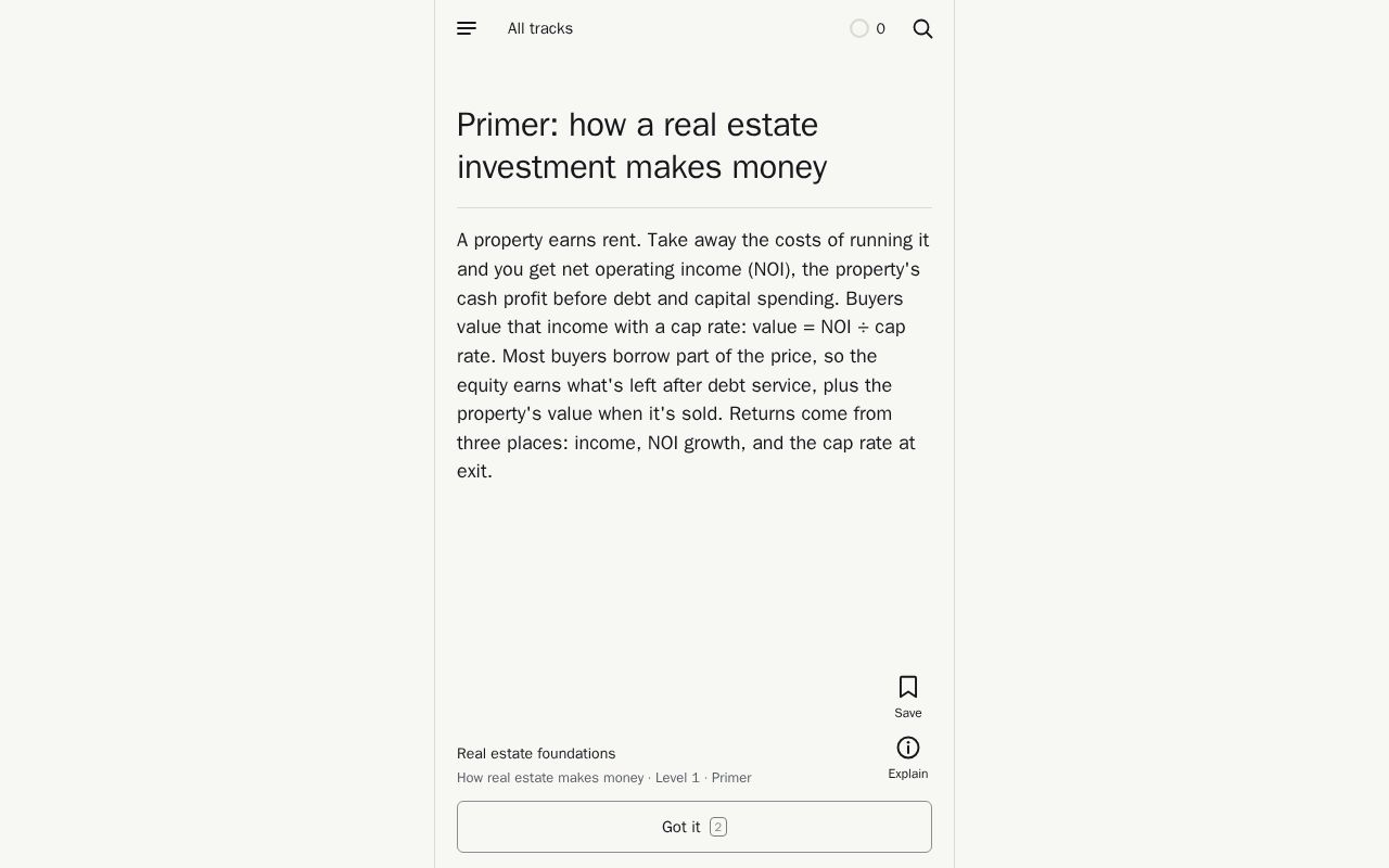 Preview of Technicals