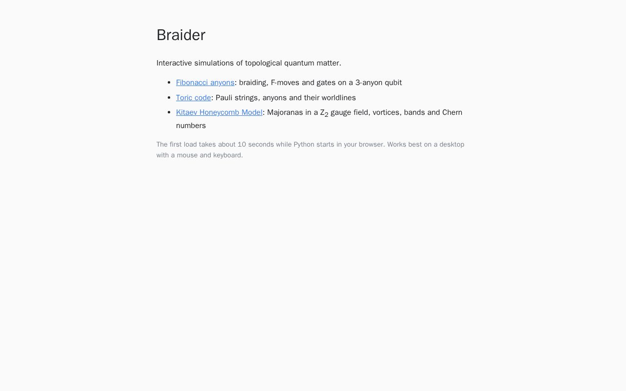 Preview of Braider