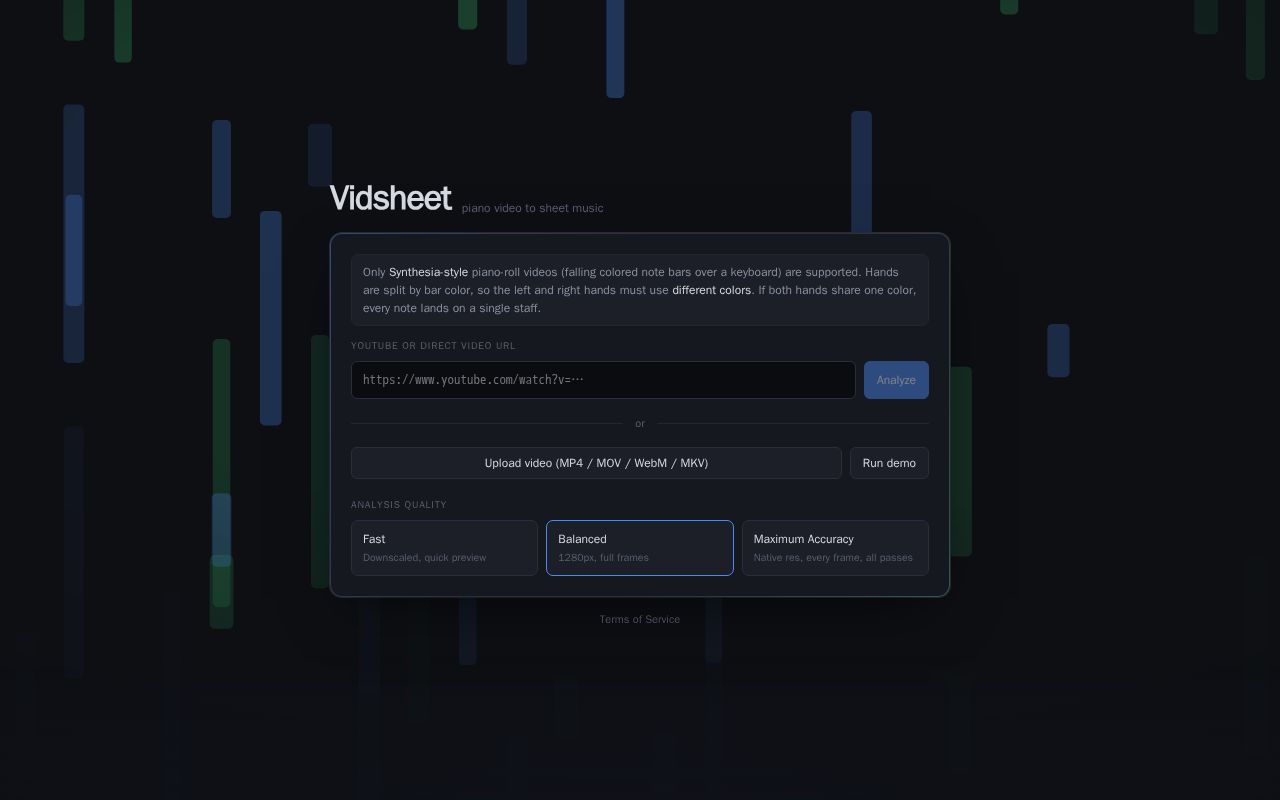 Preview of Vidsheet V2