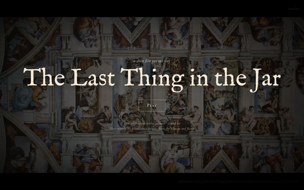 Preview of The Last Thing In The Jar