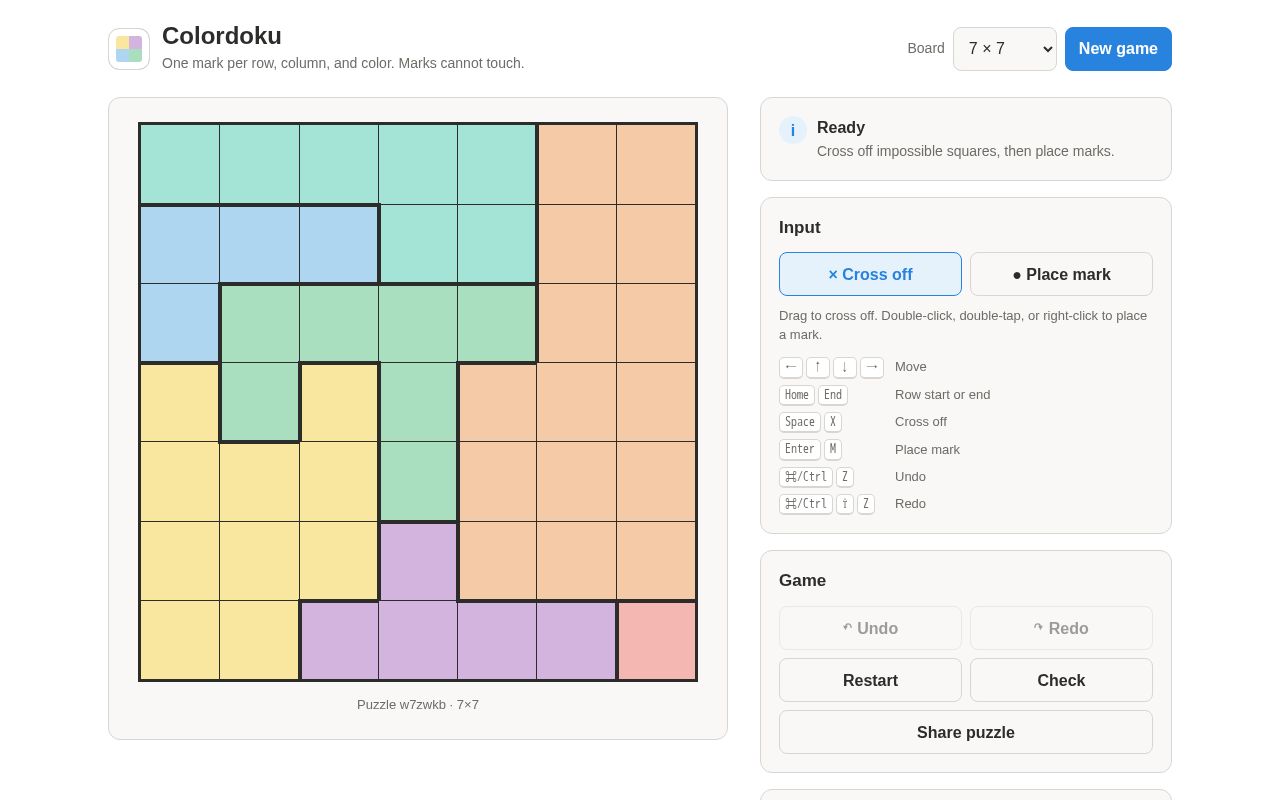Preview of Colordoku