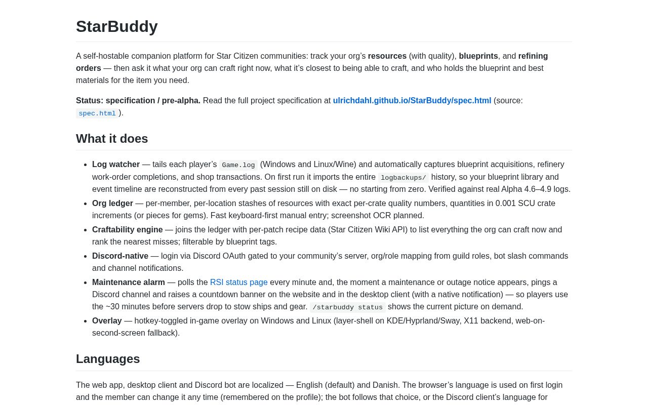 Preview of StarBuddy