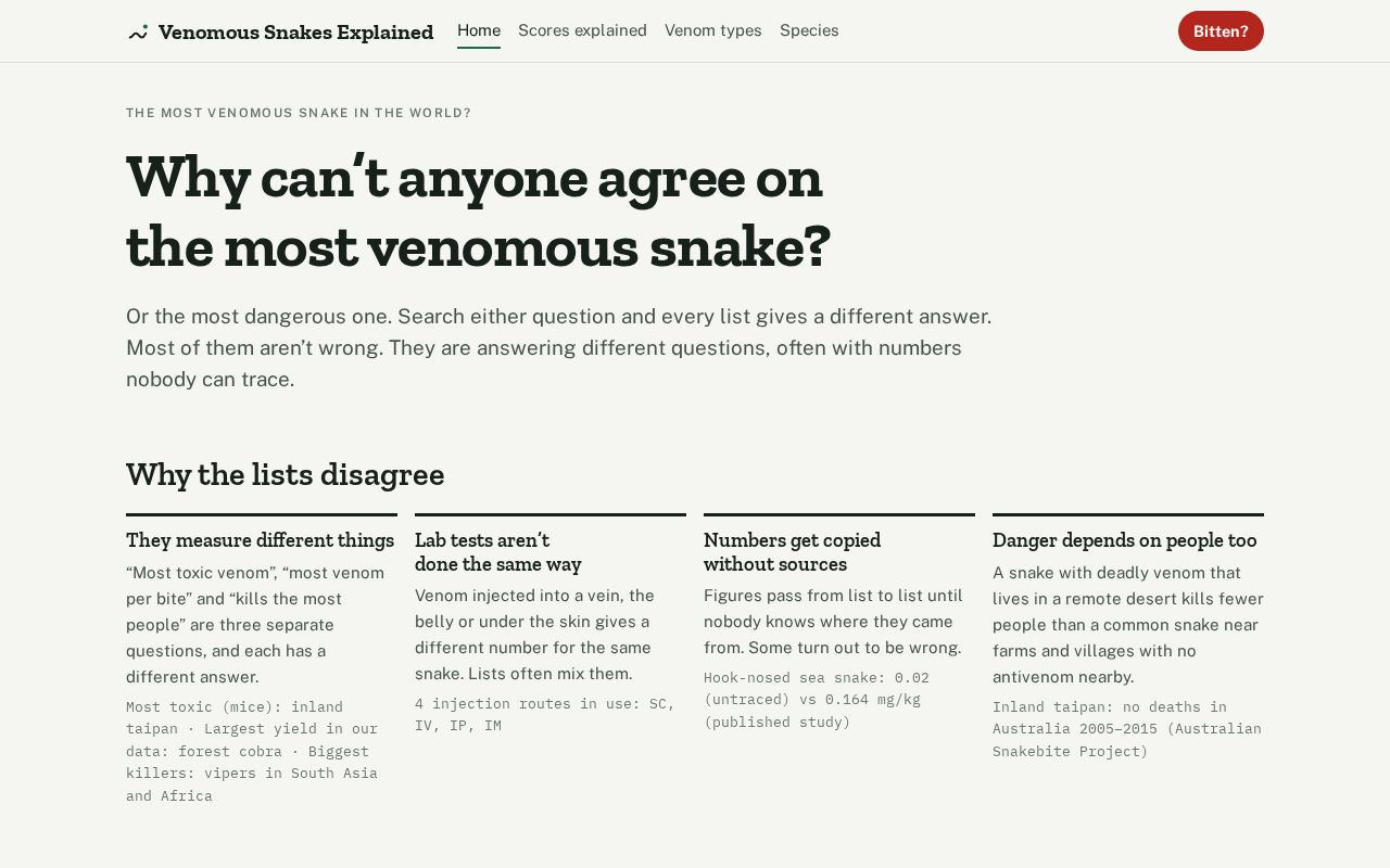 Preview of SnakeVenom