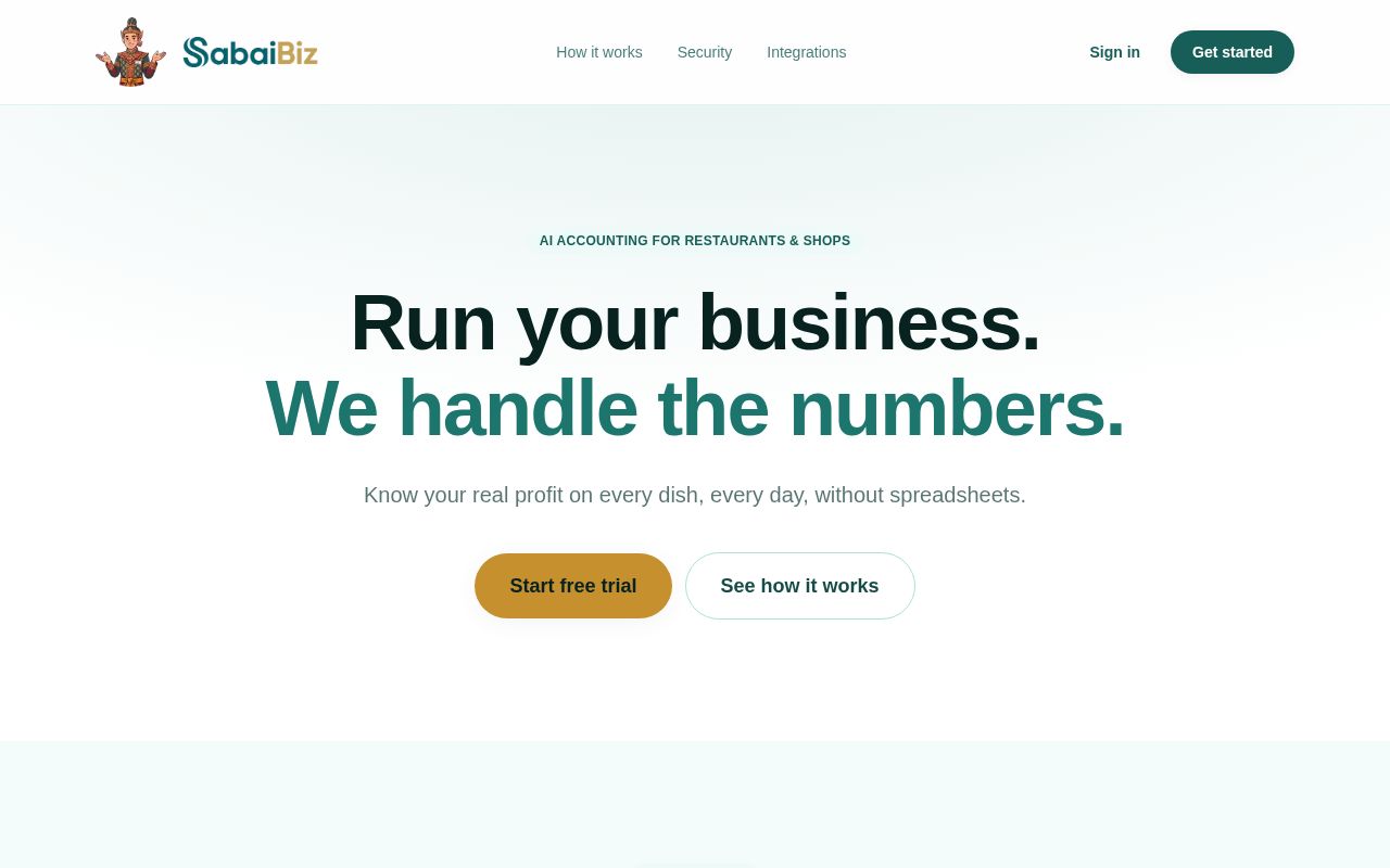 Preview of Sabaibiz
