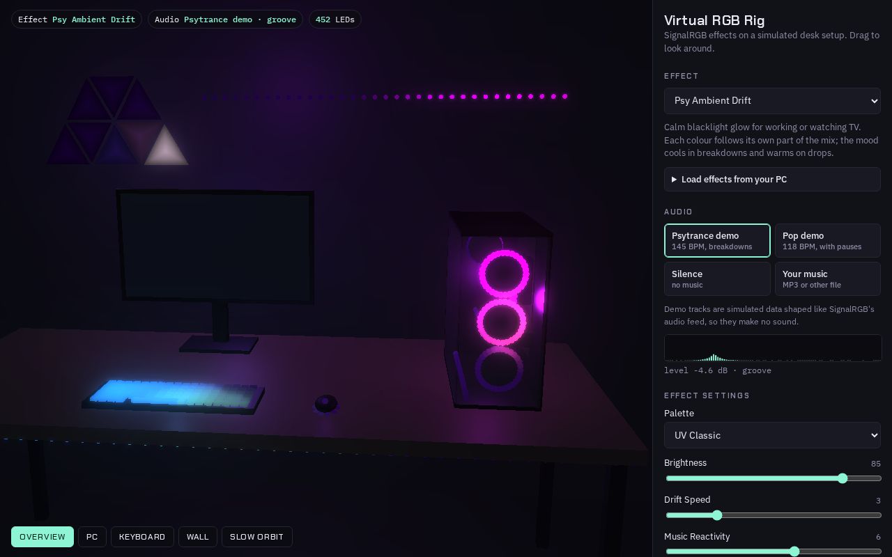 Preview of Virtual RGB Rig