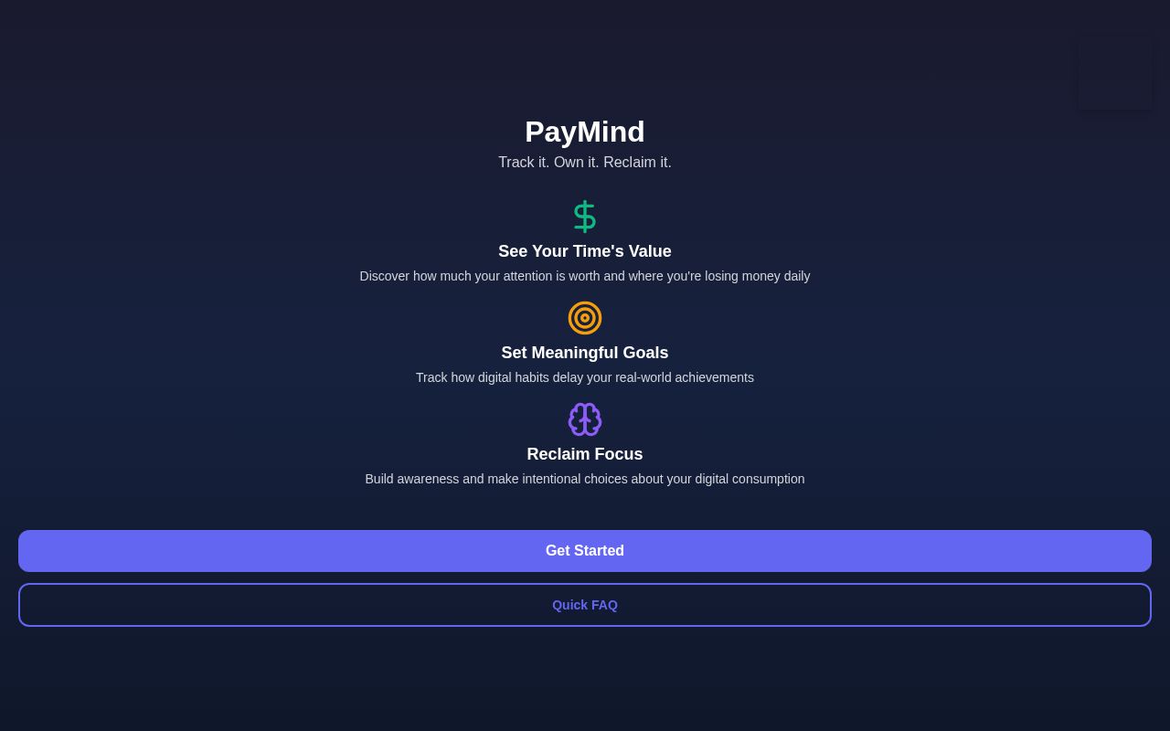 Preview of PayMind
