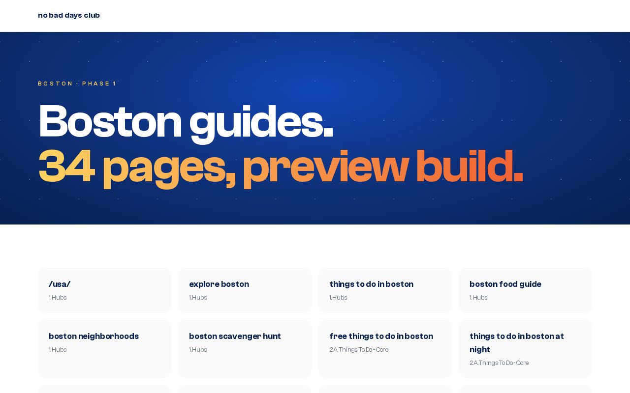 Preview of Nbdc Boston Guides