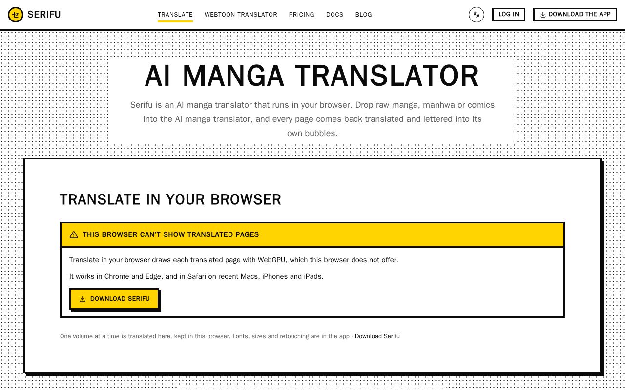 Preview of AI Manga Translator: Read Raw Manga in Your Browser