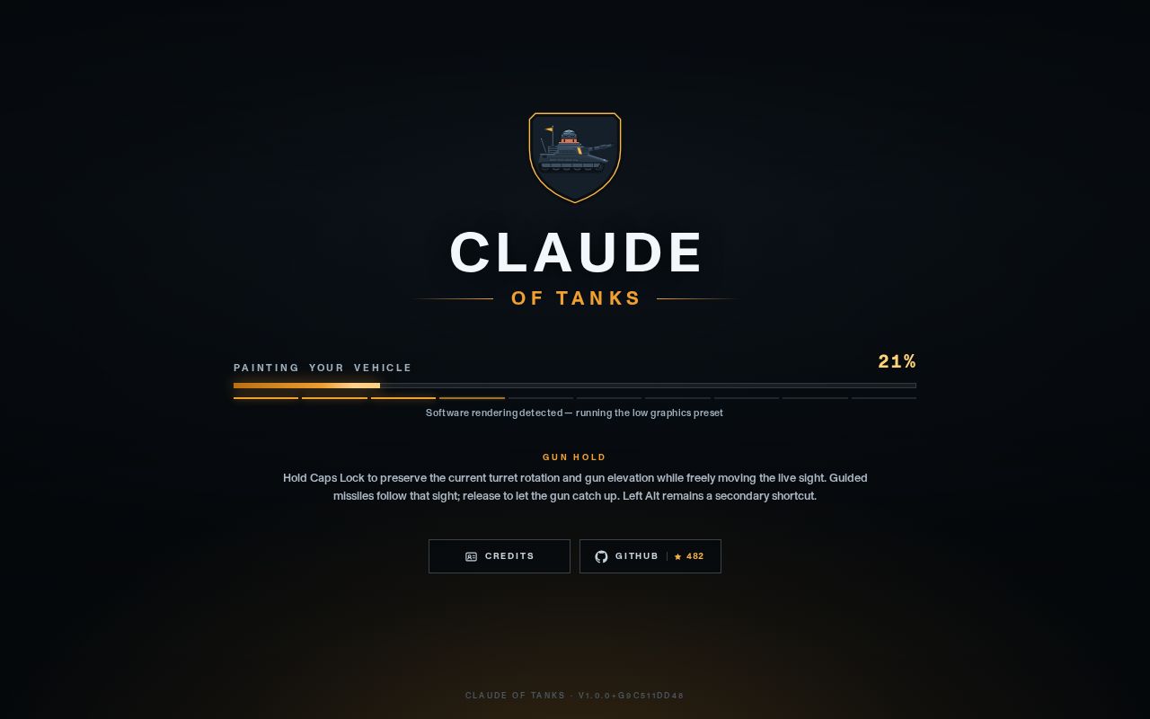 Preview of Claude of Tanks