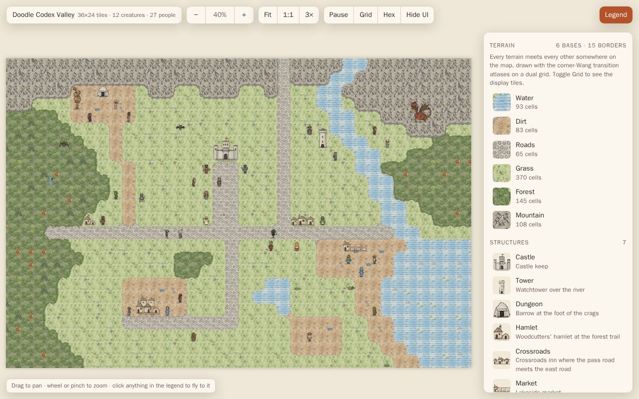 Preview of Doodle Codex Valley