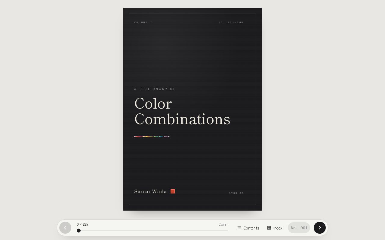 Preview of Dictionary Of Color Combinations