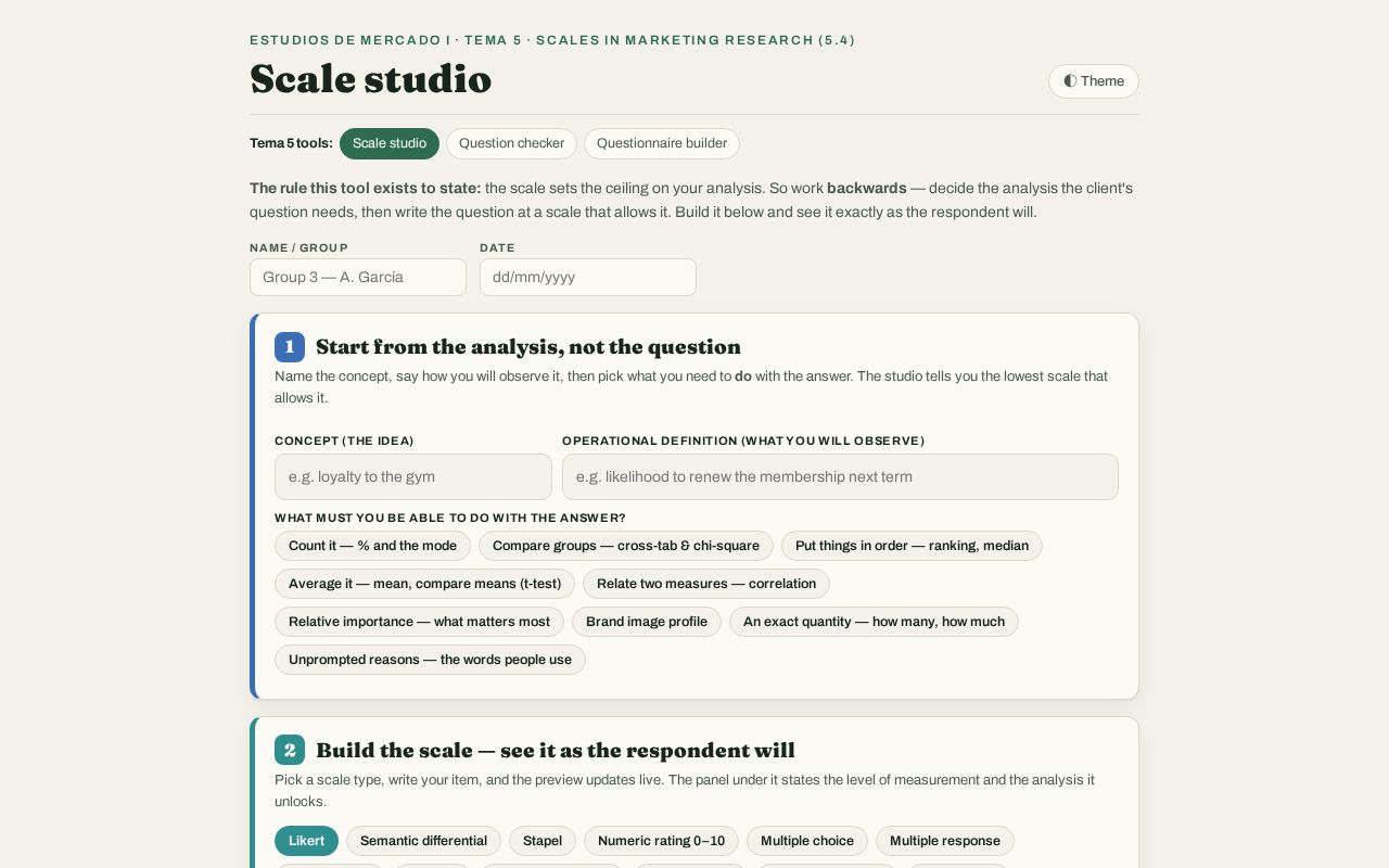 Preview of Scale Studio