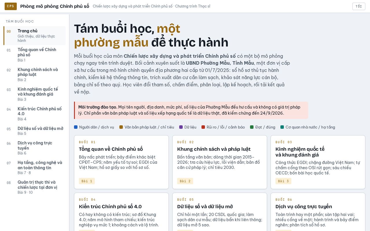 Preview of Chinhphuso Virtual Lab