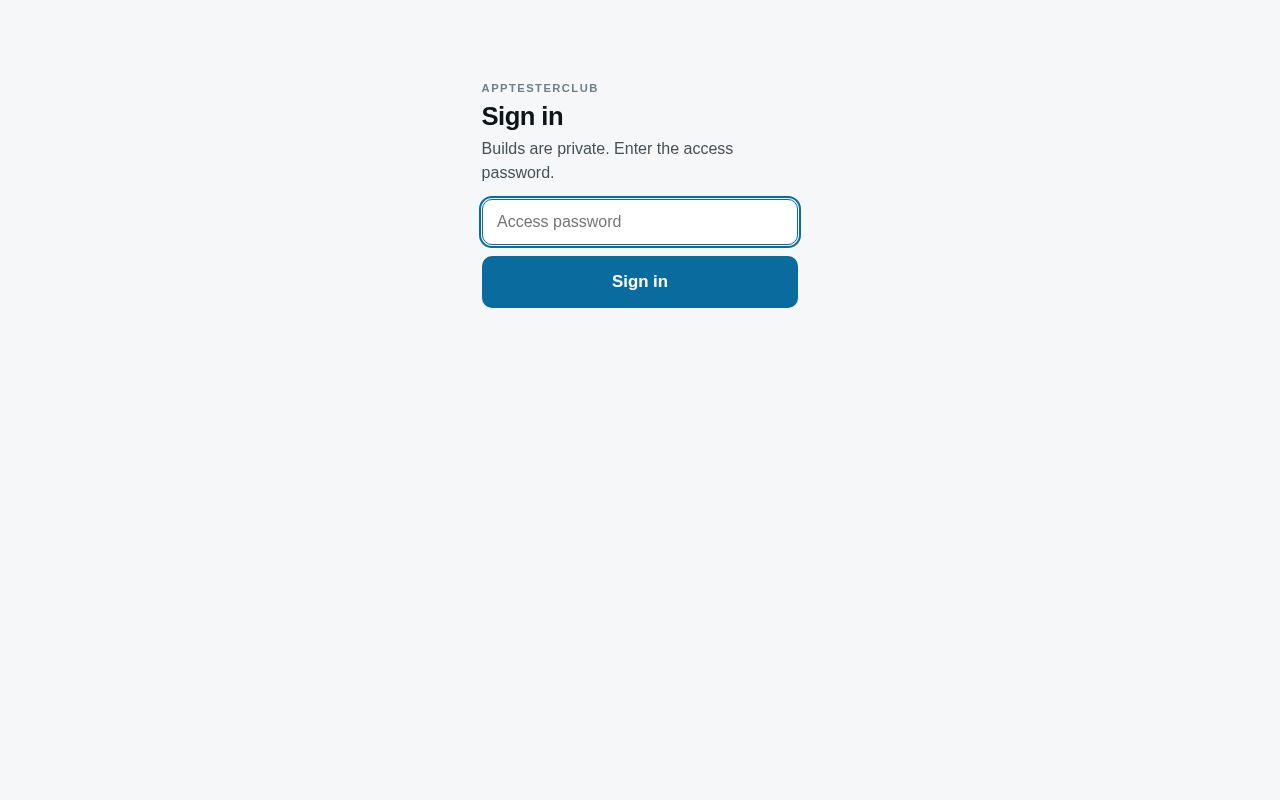 Preview of Apptesterclub
