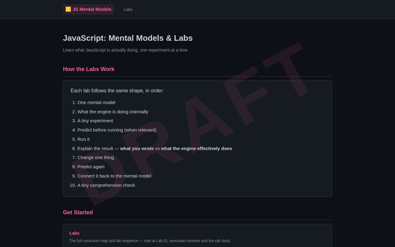 Preview of Js Mental Models Learn With Ai