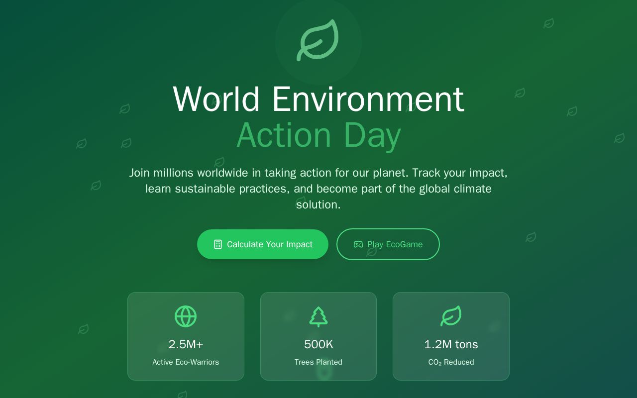 Preview of World Environment Day