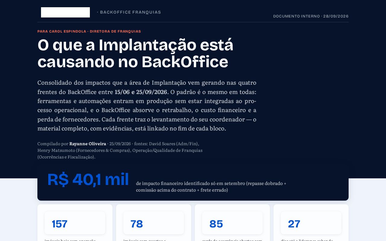 Preview of Impactos Implantacao Backoffice