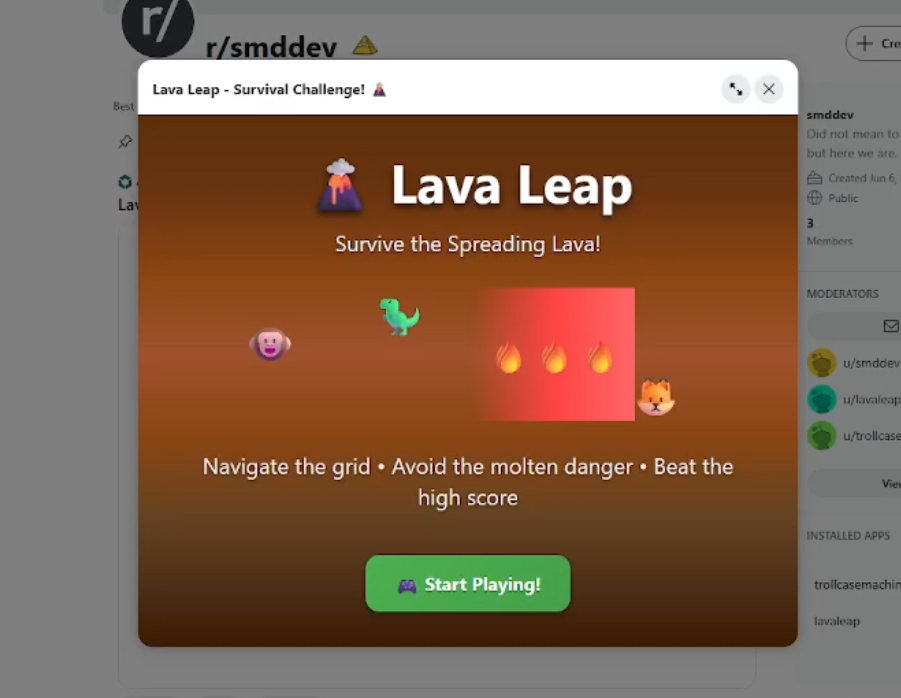 Preview of Lava Leap