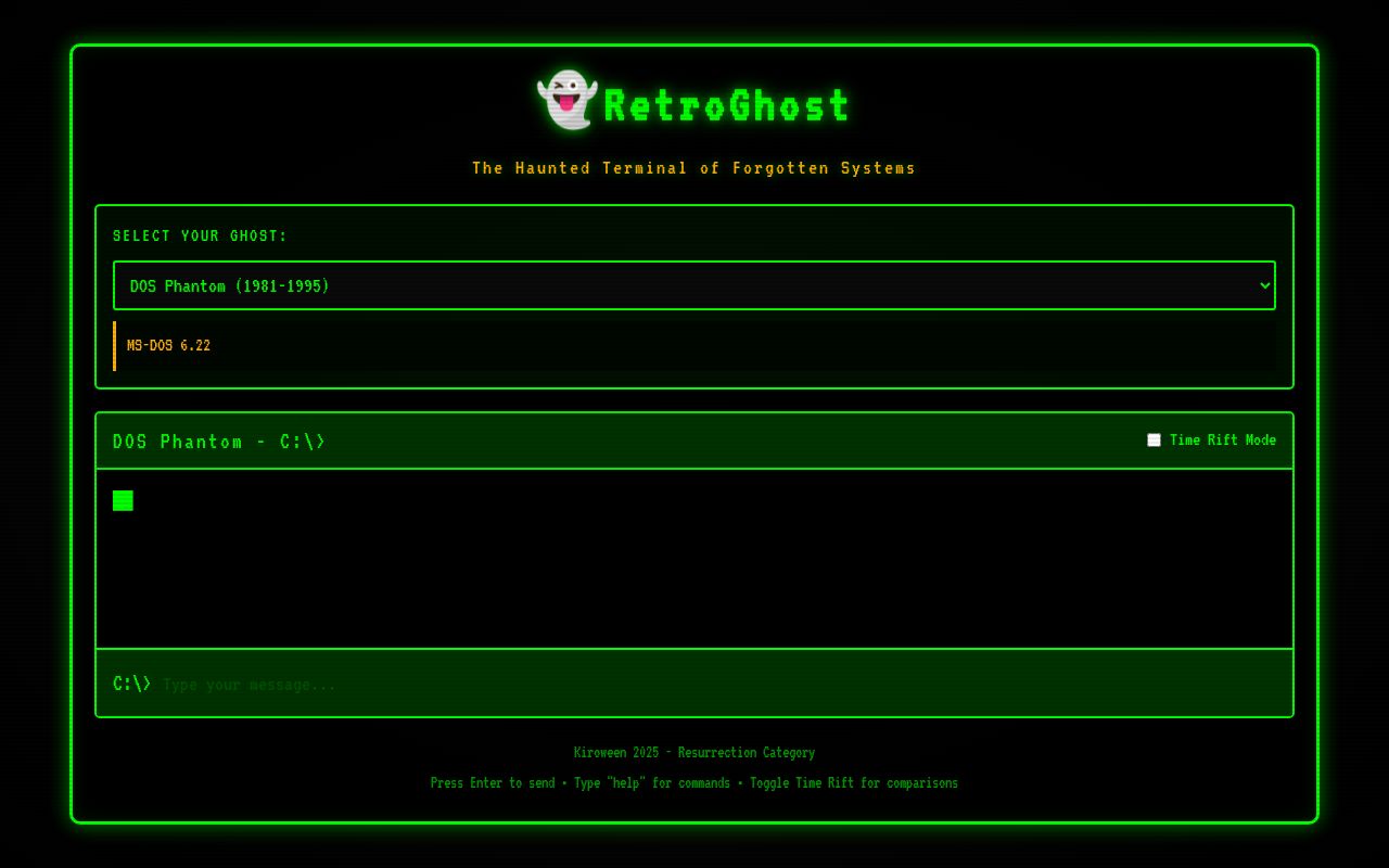 Preview of RetroGhost