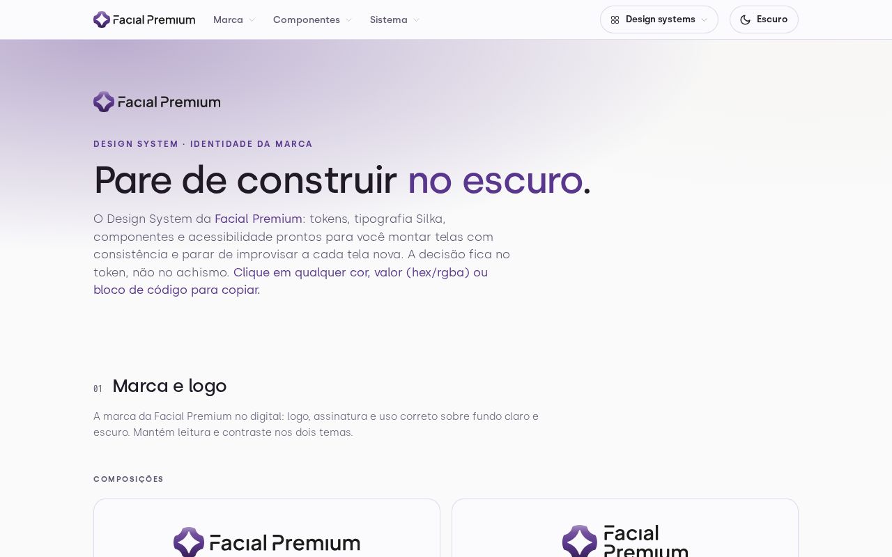 Preview of Facial Premium Design System