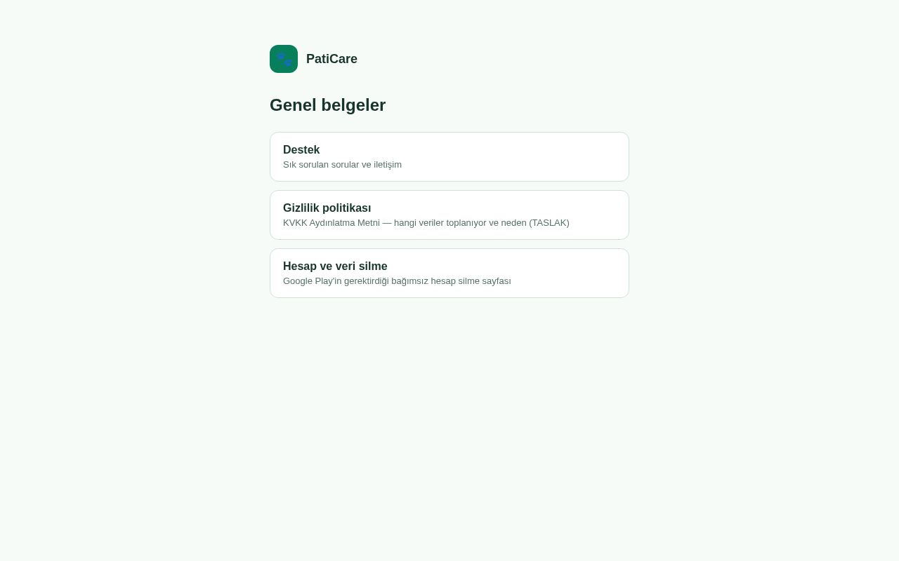 Preview of Paticare