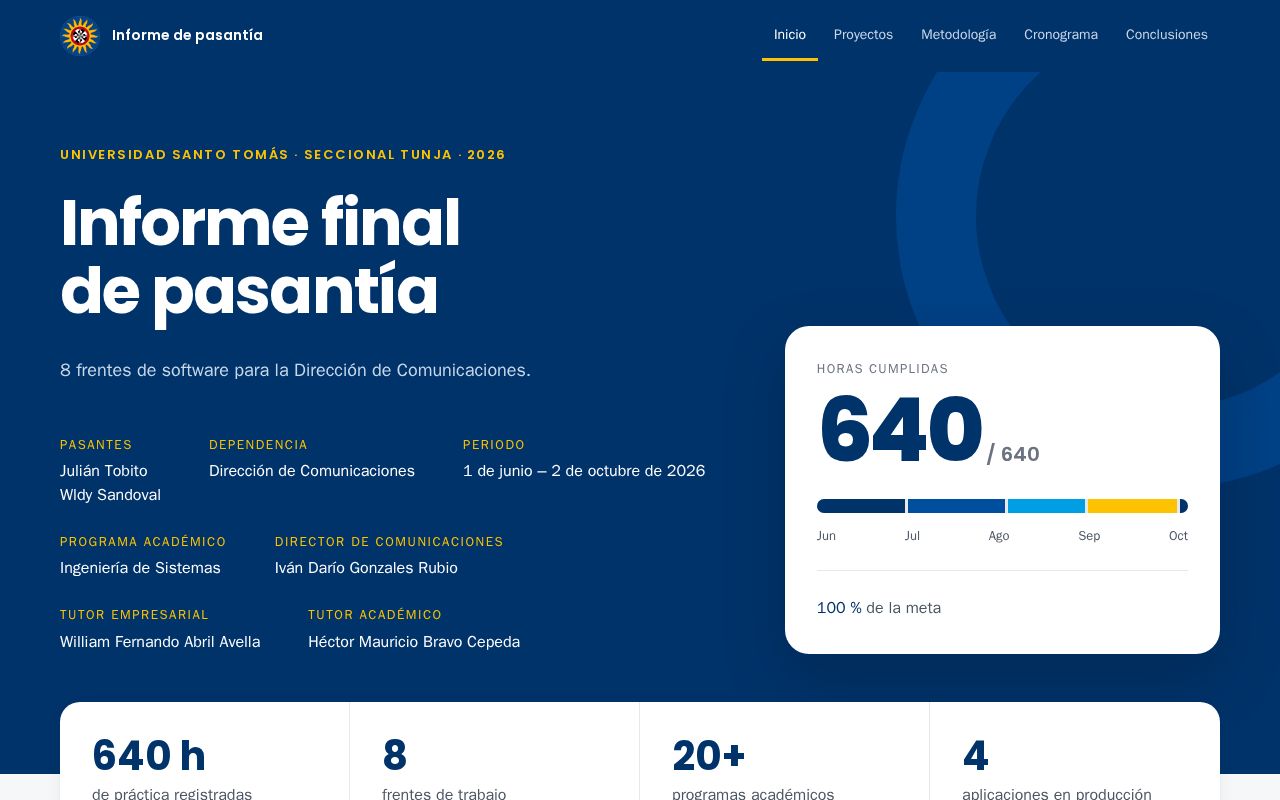 Preview of Informe final de pasantía