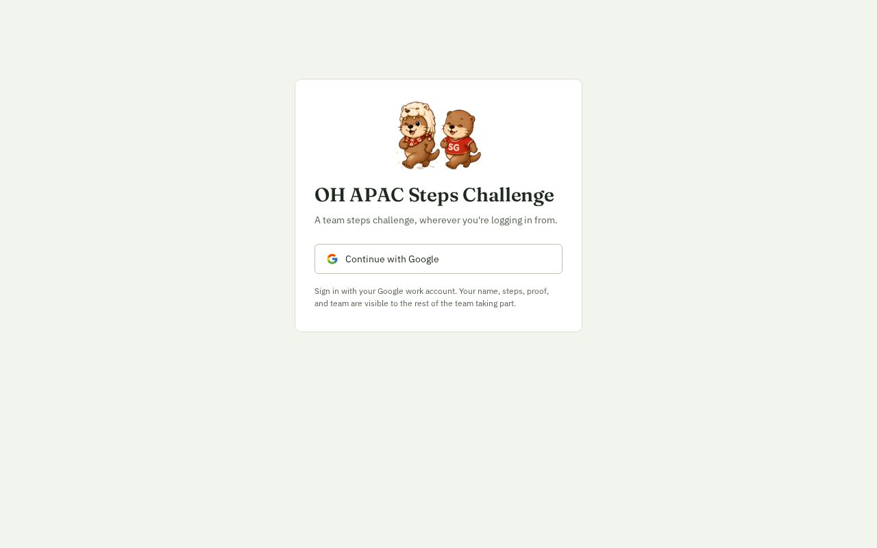 Preview of OH APAC Steps Challenge
