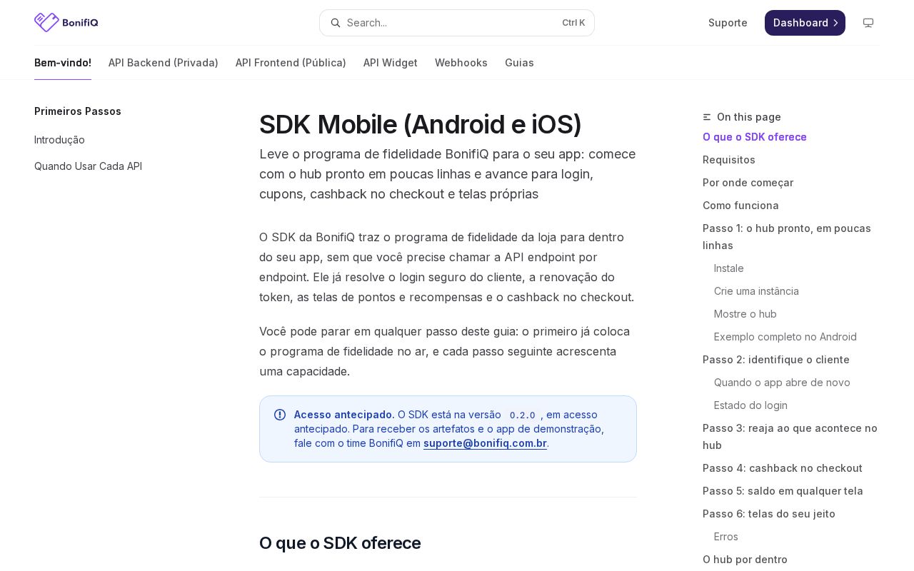 Preview of Bonifiq Sdk