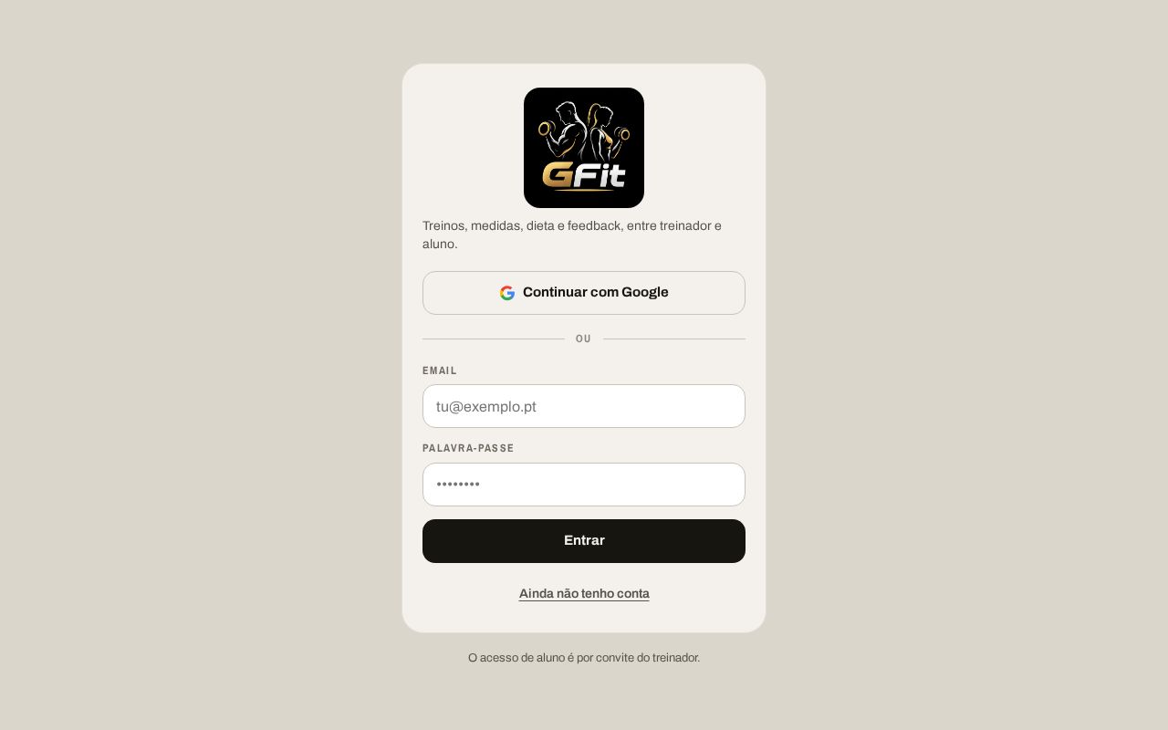 Preview of GFit