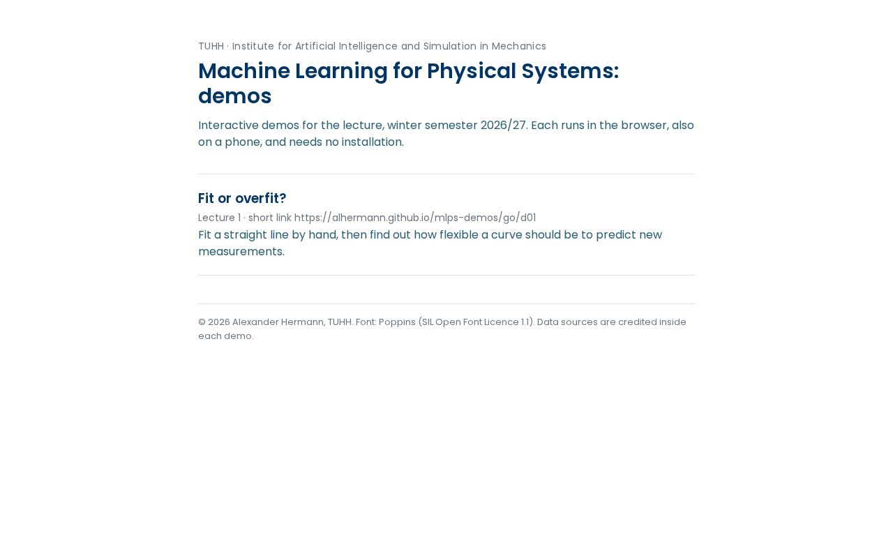 Preview of MLPS demos