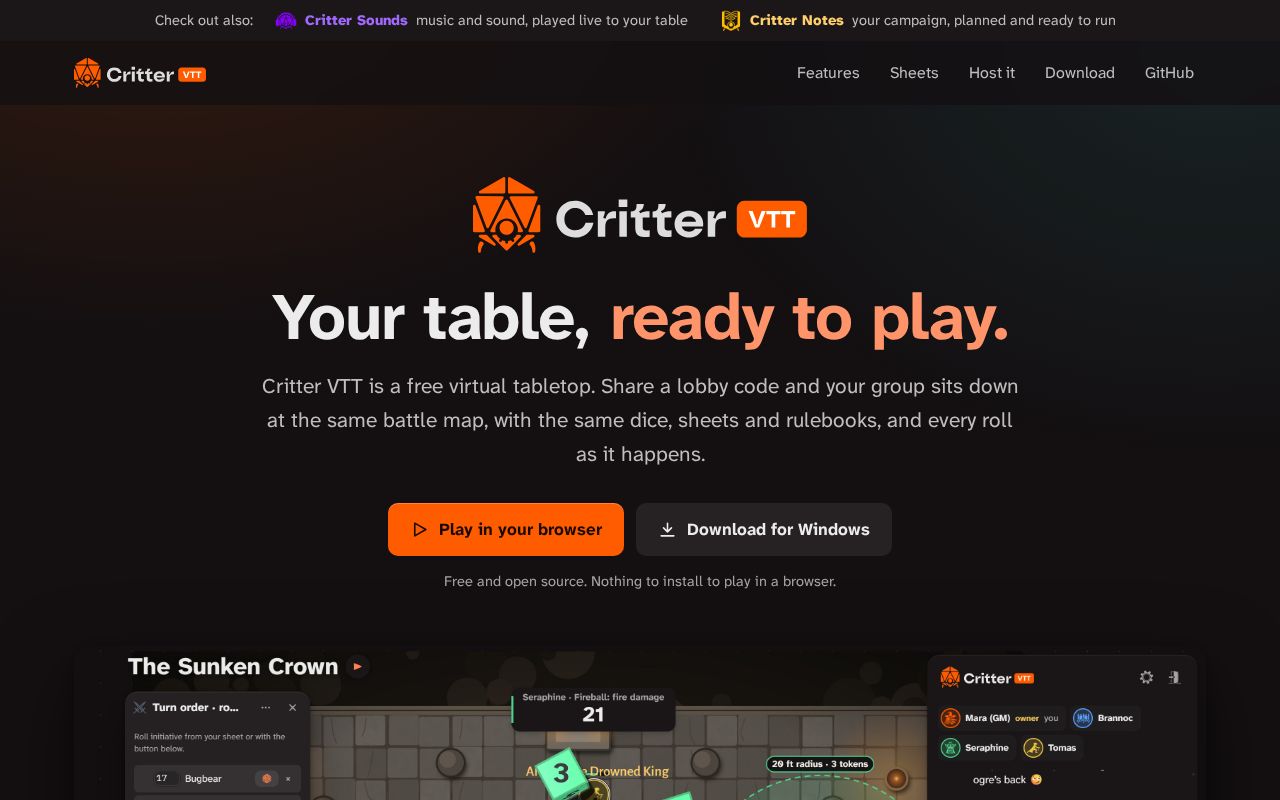 Preview of Crittervtt