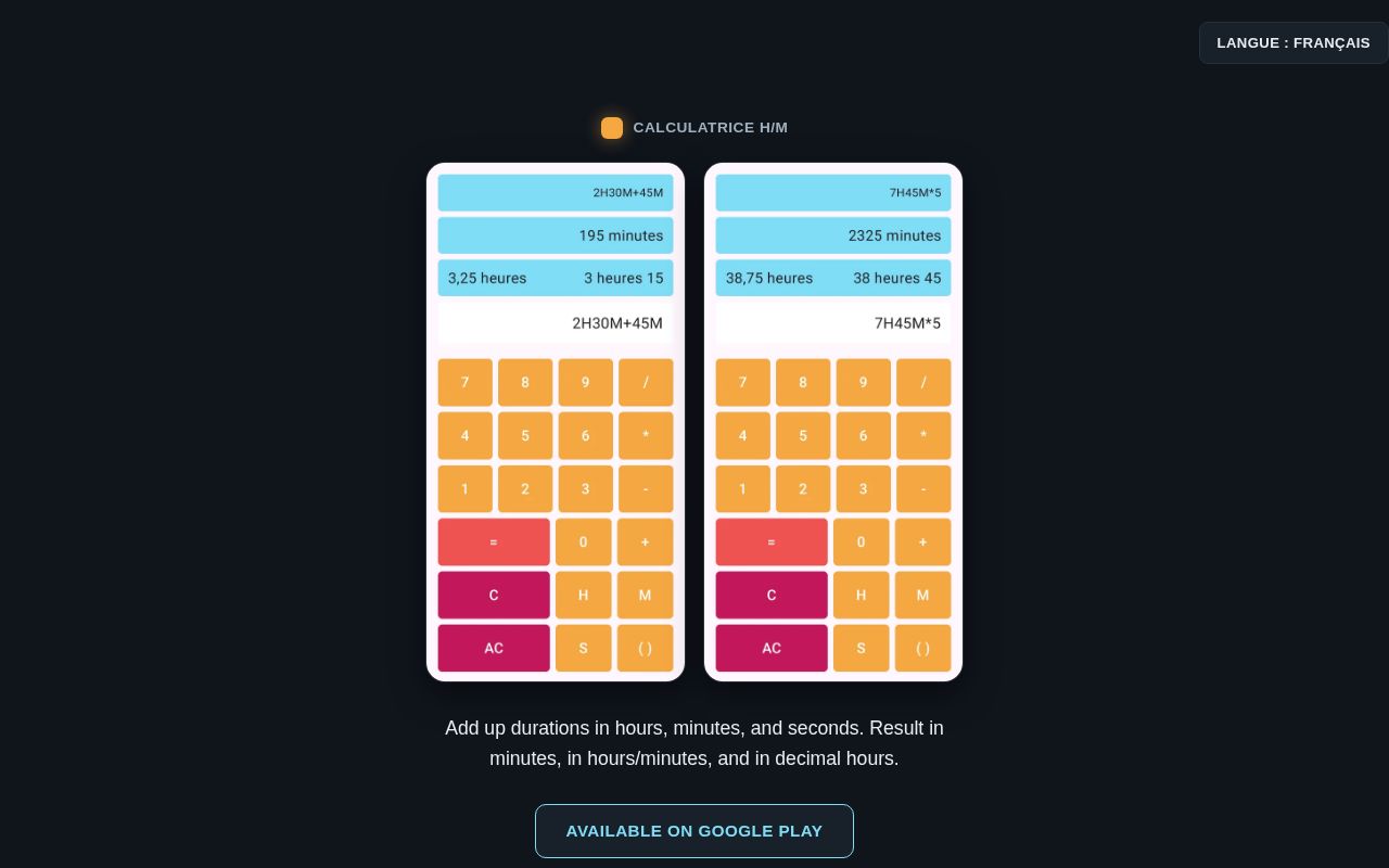 Preview of Calculatrice