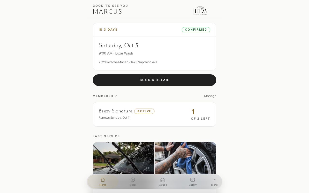 Preview of Beezy App