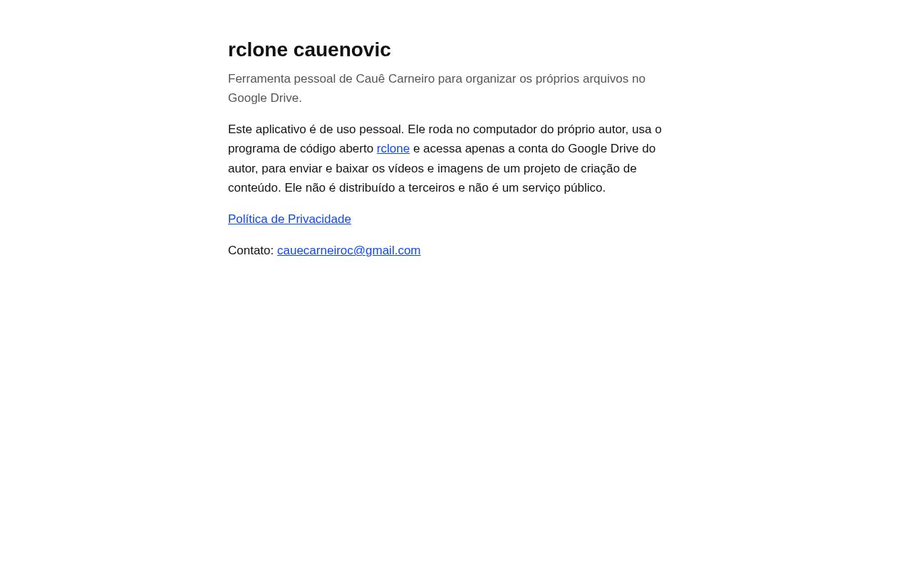 Preview of rclone cauenovic