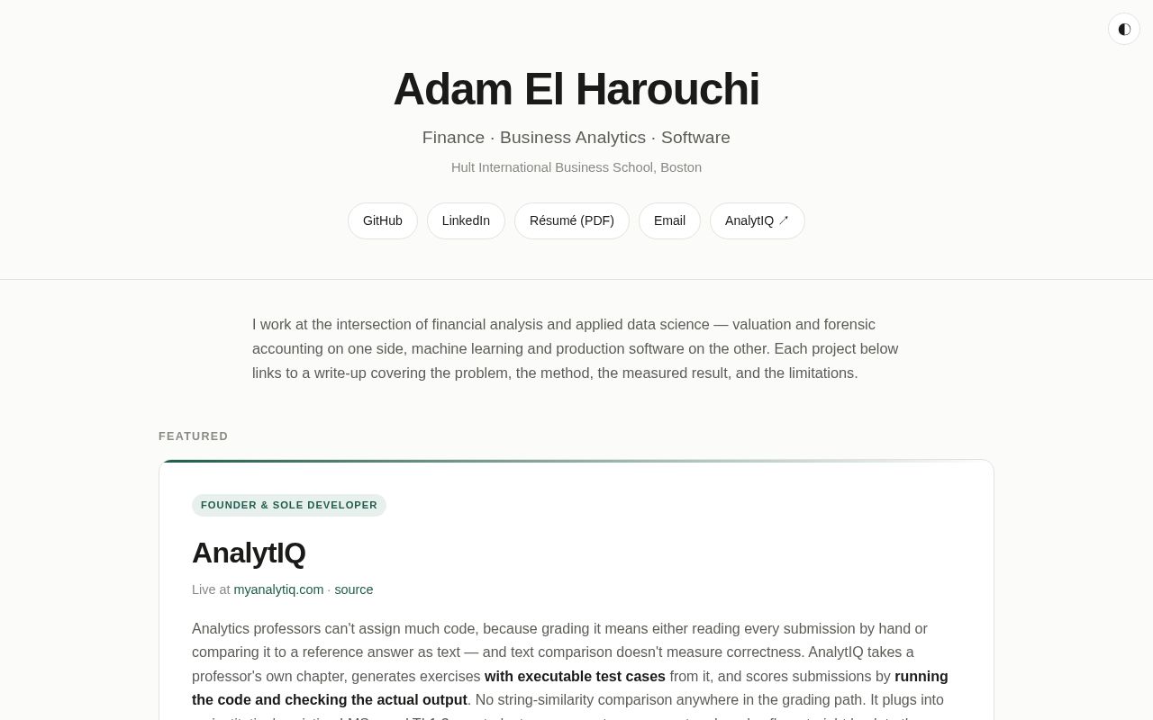 Preview of Portfolio