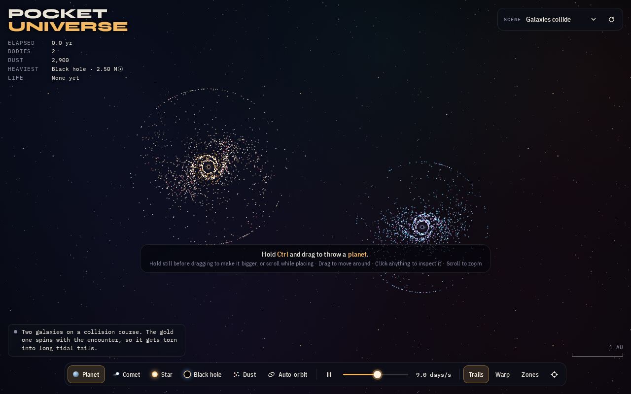 Preview of Pocket Universe