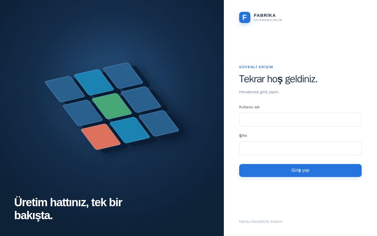 Preview of Factory Traceability Visualization