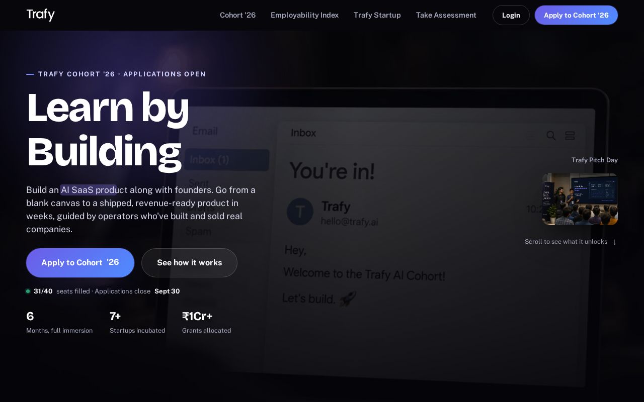 Preview of Trafy Ai App