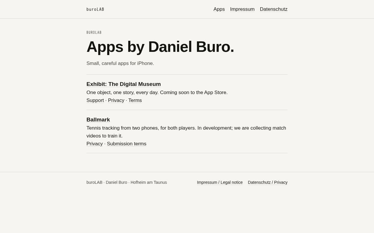 Preview of Burolab Github Io
