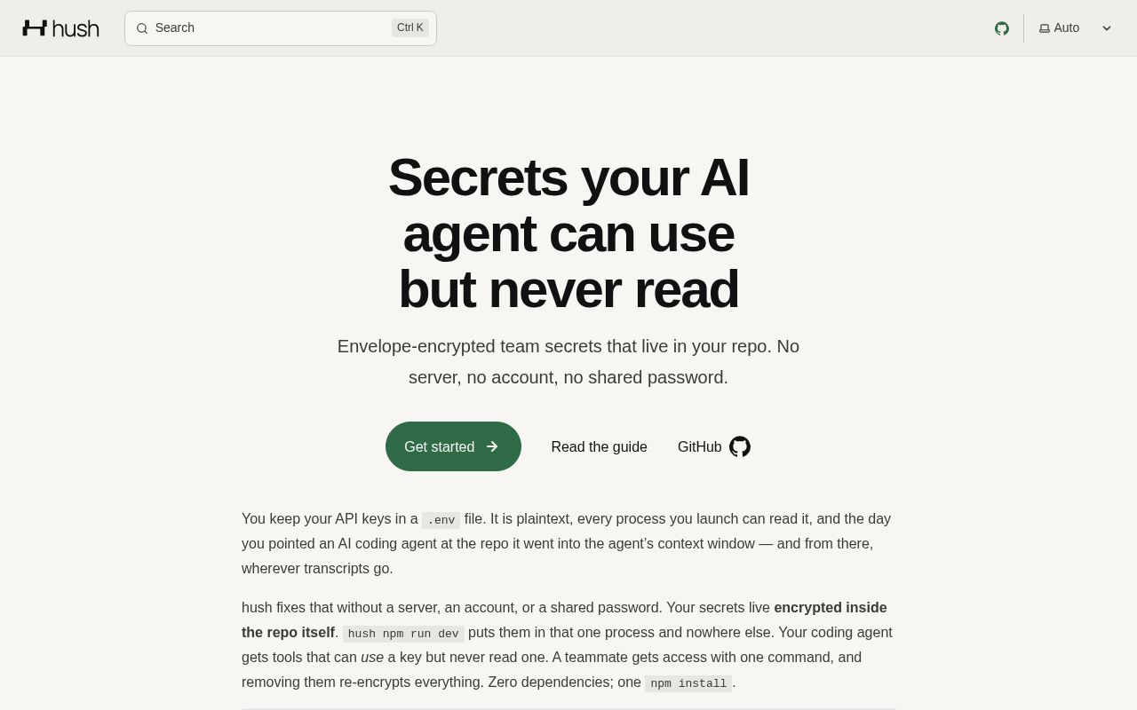 Preview of Hush