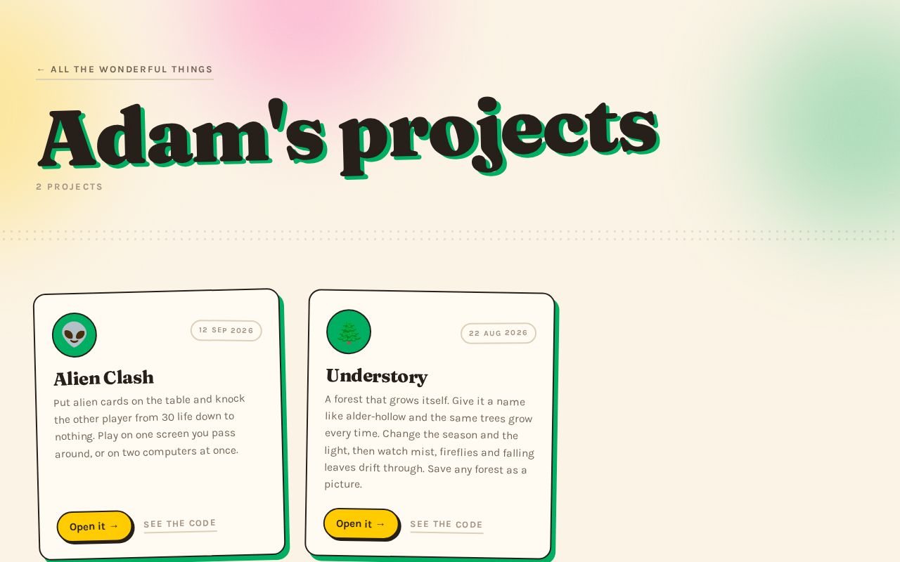 Preview of Claude Adam