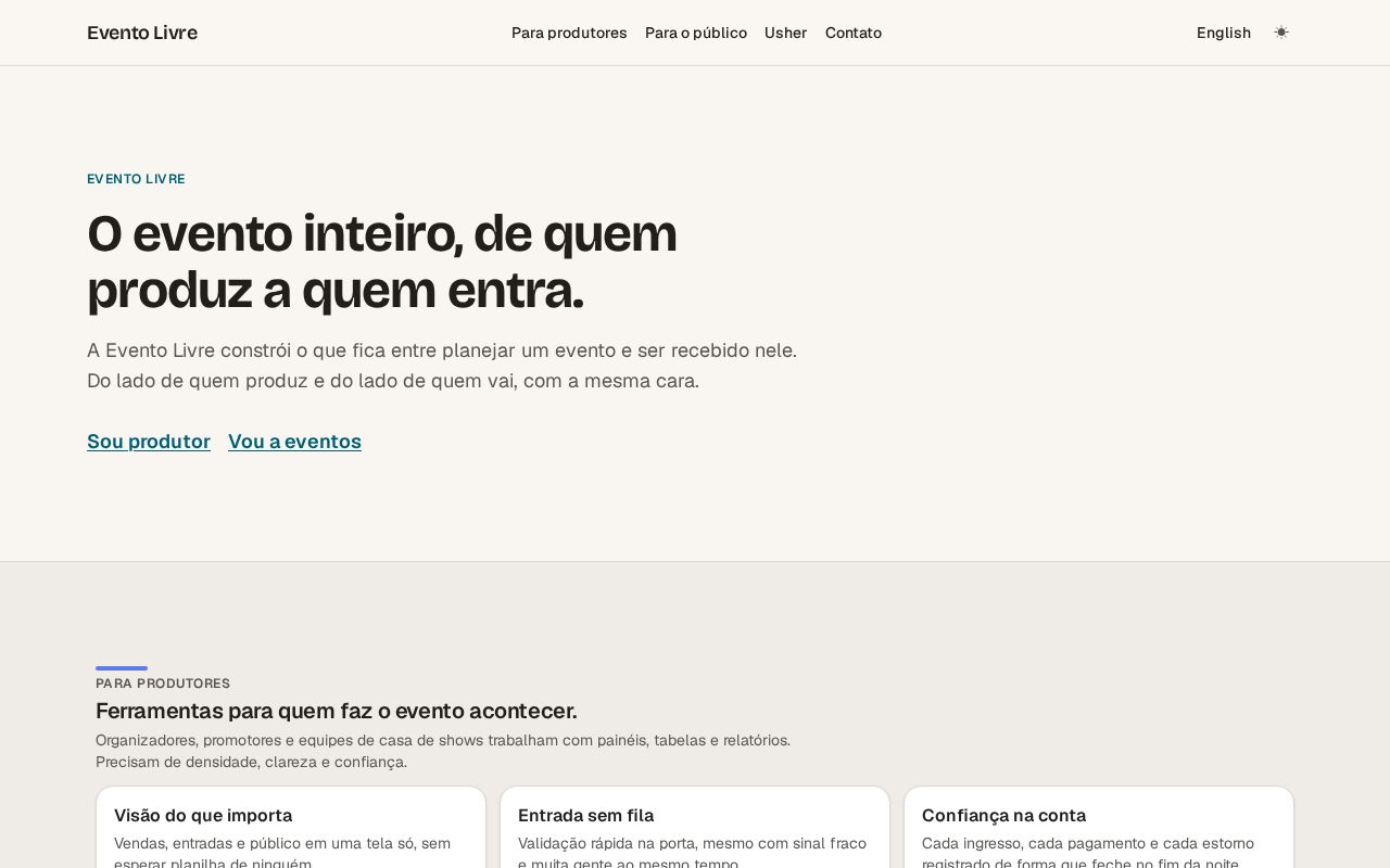 Preview of Eventolivre Com