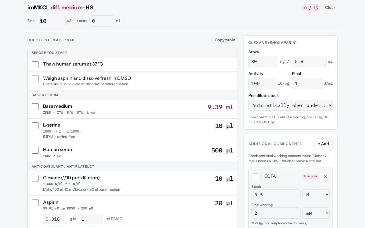 Preview of Diffcal